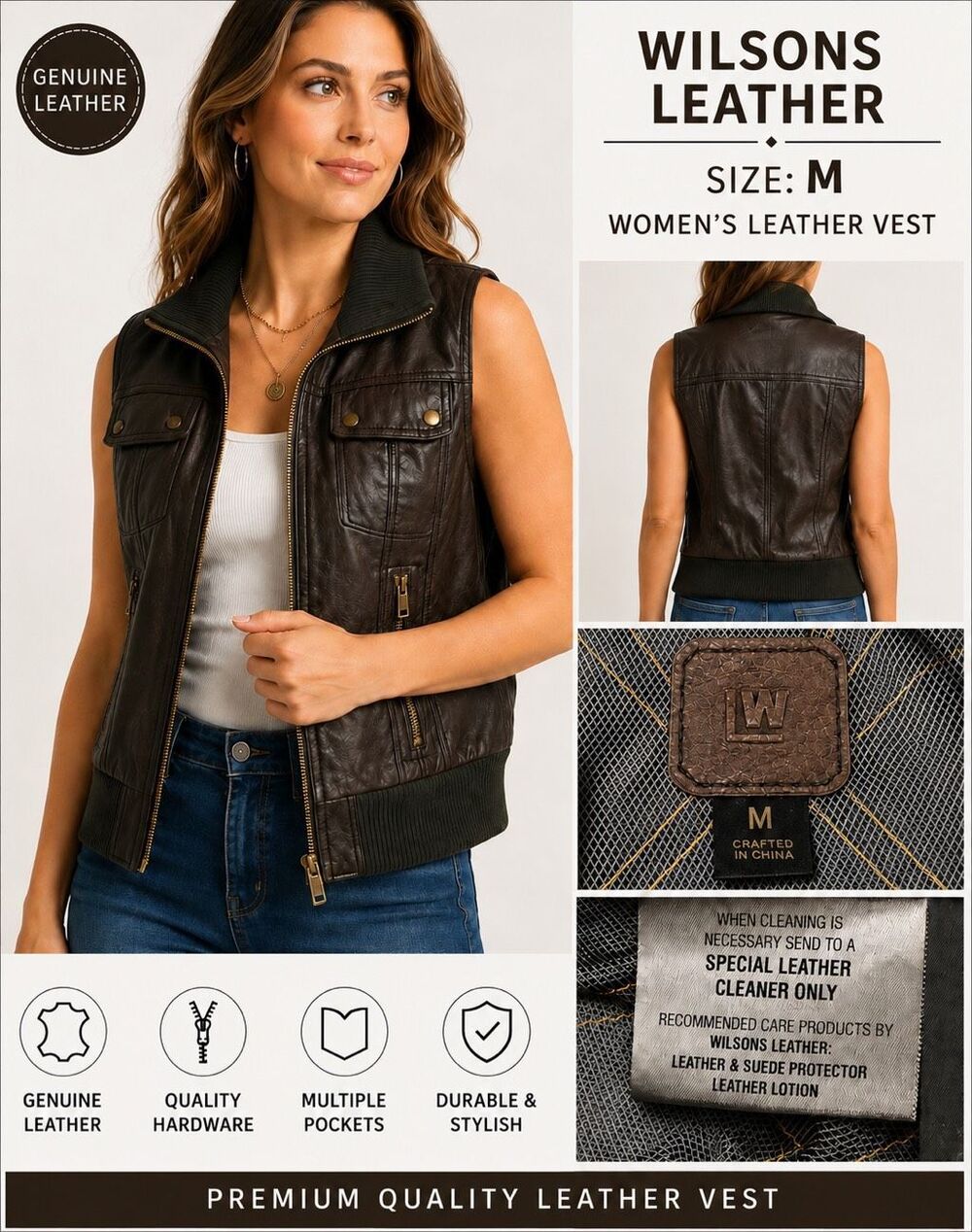 Wilson’s Leather Vest